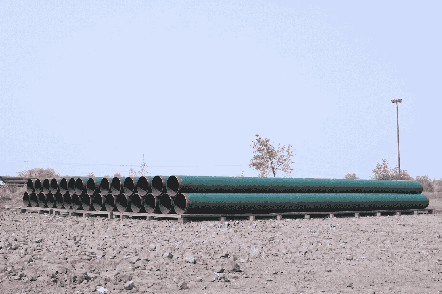 FBE coated HSAW pipes at MTL Pipes